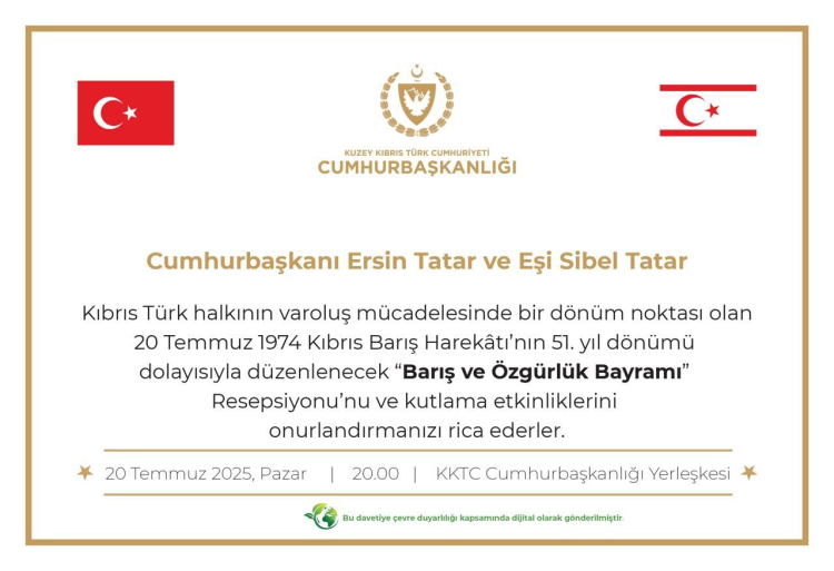 51. Yıl Resepsiyonu ve Özel Kutlama