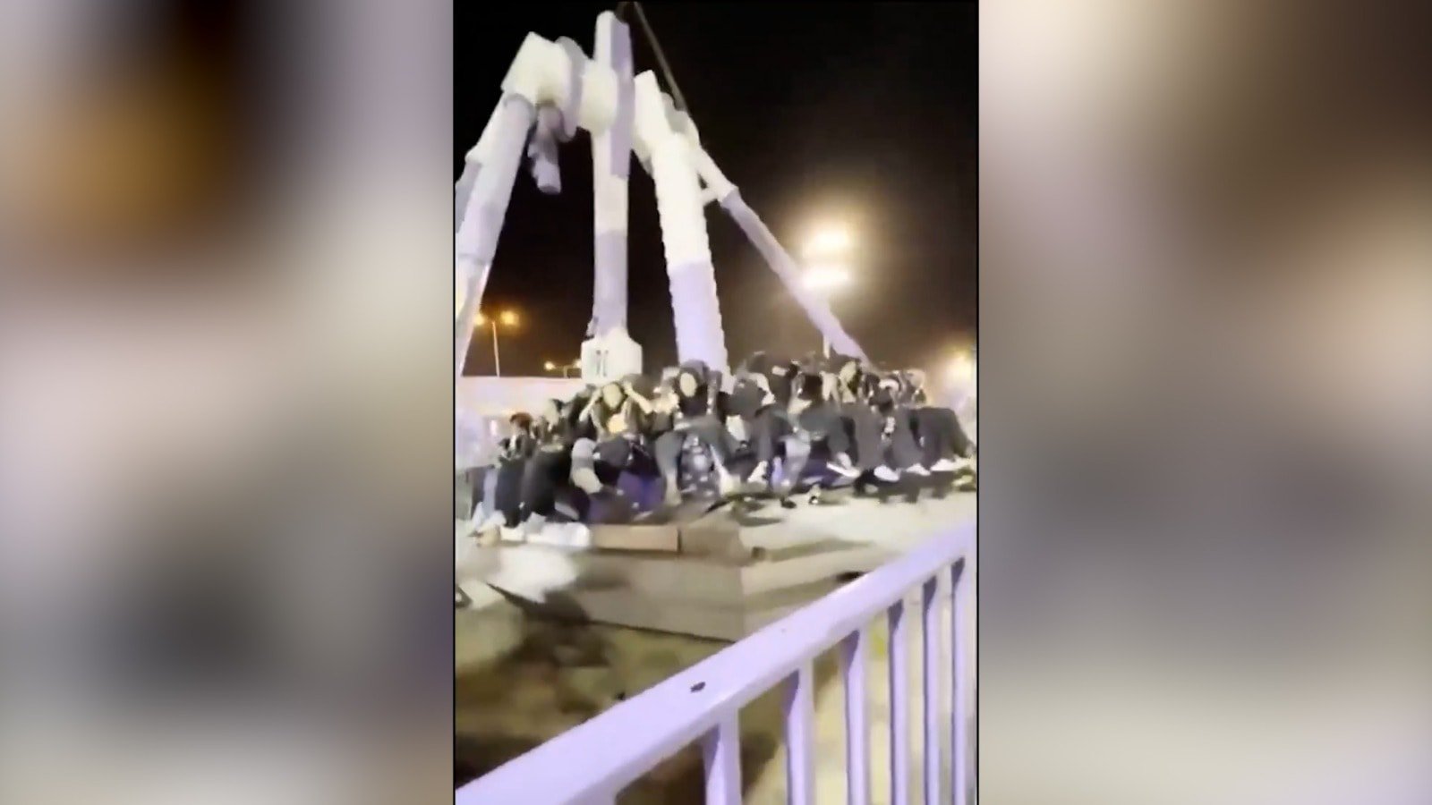 Suudi Arabistan’da Green Mountain Park'ta Korkutucu Kaza