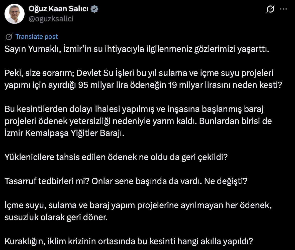 Finansman belirsizliği ve planlar