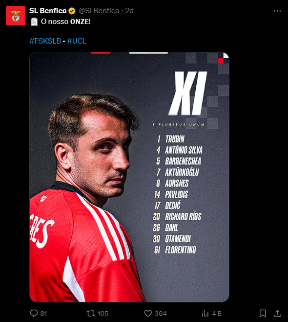 Kerem Aktürkoğlu, Benfica-Fenerbahçe Maçında İlk 11’de!