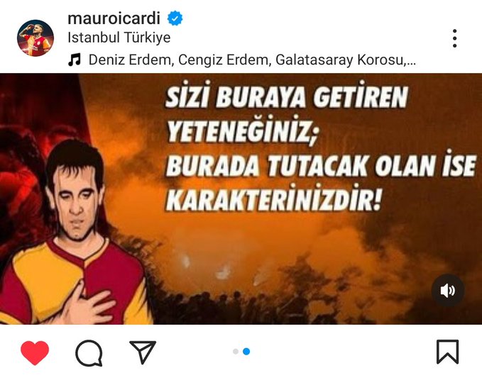Icardi’den Metin Oktay paylaşımıyla sosyal medyada gündem