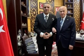 Tahliye Edilen Selahattin Yılmaz MHP Genel Başkanı Devlet Bahçeli'yi Ziyaret Etti