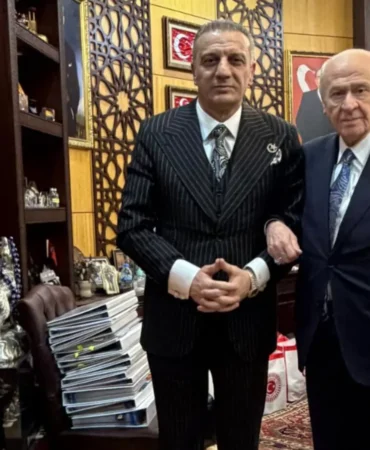 Tahliye Edilen Selahattin Yılmaz MHP Genel Başkanı Devlet Bahçeli'yi Ziyaret Etti