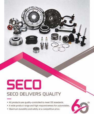 SEOJIN AUTOMOTIVE Bünyesindeki SECO Yedek Parça Sektöründe 60 Yılı Geride Bırakıyor